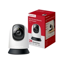 C�mara WiFi Pan/Tilt MERCUSYS MC210  | 2K, 3MP Movimiento horizontal y vertical