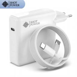 Cargador para Notebook APPLE SHOT POWER | 5.2V-20.5V 4.74A 96W Tipo-C