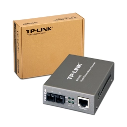 Convertidor de Medios Monomodo TP-LINK MC210CS | SC Gigabit, Ethernet Gigabit