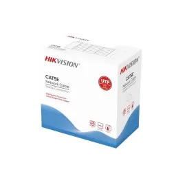 Bobina de cable UTP Hikvision AB355NXT32 | Cat 5E, Interior, 100m 100% Cobre