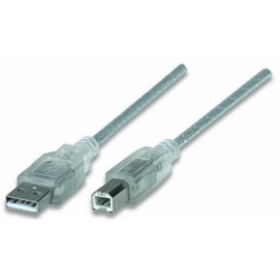 Cable USB 2.0 A/B 3.0 m DRACMA