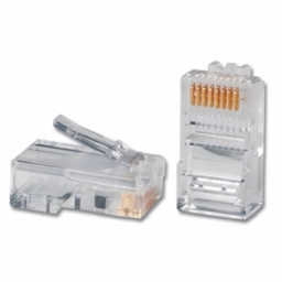 Fichas RJ45 x 100 Unidades Cat 6E DRACMA