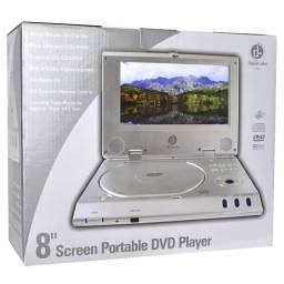 DVD Portatil de 8" WideScreen con Bolso y Control Remoto.