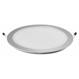 Panel LED 24W Redondo de Embutir - Luz Clida