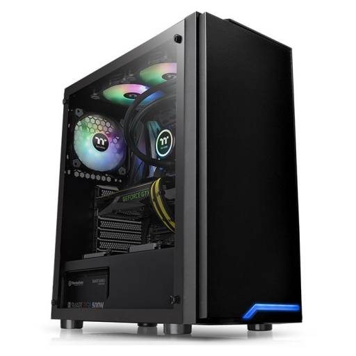 Gabinete Gamer Thermaltake H100TG | Cristal Templado