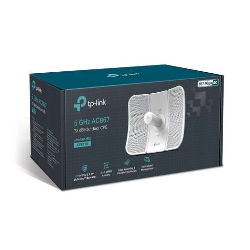 Access Point TP-LINK CPE710  Pharos Maxtream 5GHz AC 867 Mbps MIMO Exterior 