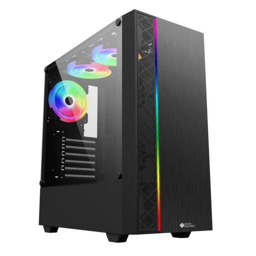 Gabinete Gamer Shot Gaming SHOT-SUP-8016 | Cristal Templado, RGB frontal