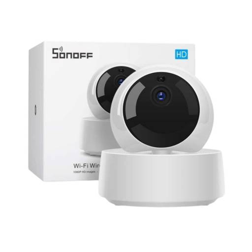 Cmara WiFi Sonoff GK-200MP2-B | FHD, Rotatoria, Visin Nocturna