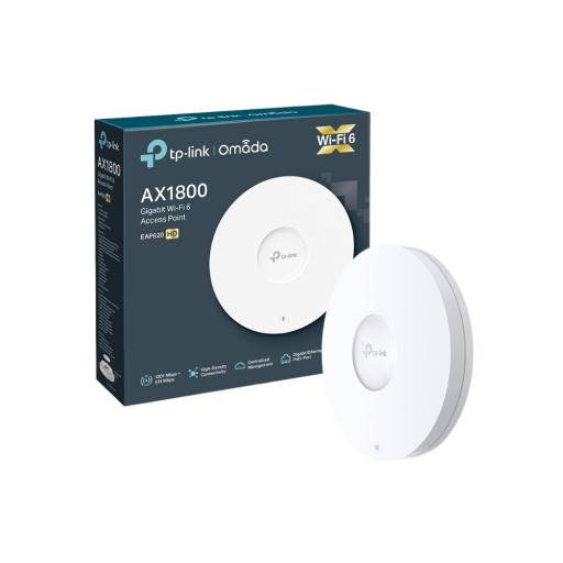 Access Point TP-LINK EAP620 HD | AX1800, WiFi6, Omada Mesh