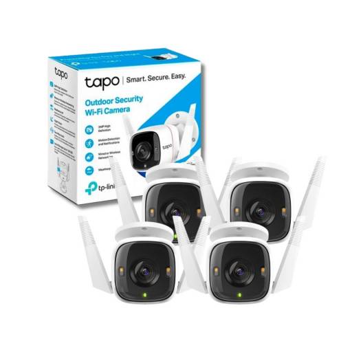 KIT 11  - Cmaras TAPO C310 x 4 unidades
