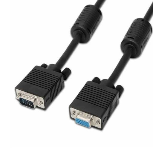 Cable de Extensin VGA Dracma | Macho/Hembra con Filtro, 3 m