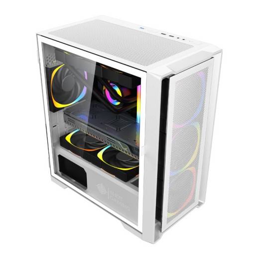 Gabinete Gamer Shot Gaming Pro Series SHOT-SUP-8505-WHITE | Cristal Templado