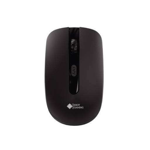 Mouse Inalmbrico Shot Gaming Home & Office SHOT-4W017 | Negro