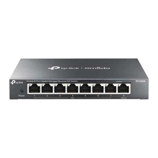 Switch TP-LINK TL-RP108GE | 7 + 1 Gigabit POE Reverse 