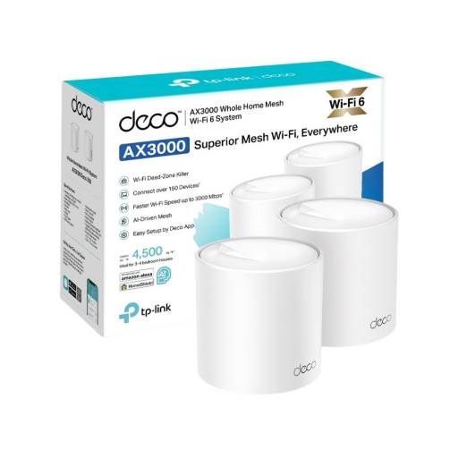 Access Point TP-LINK Deco X50 (Pack x2) | AX3000, WiFi 6, Mesh