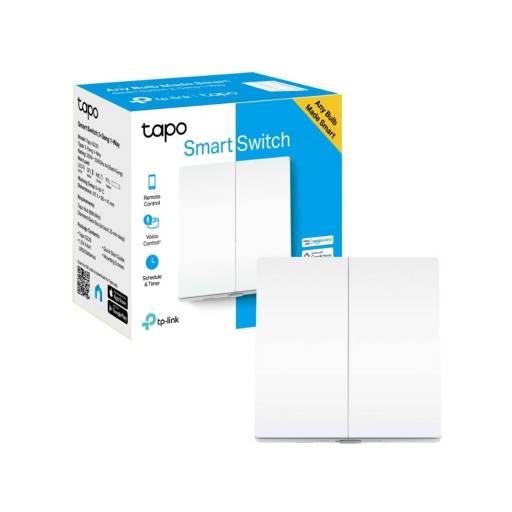 Interruptor Inteligente de Pared TP-LINK Tapo S220 | WiFi, Control por App/Voz