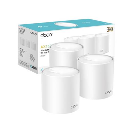 Access Point TP-LINK Deco X10 (Pack x3) | AX1500, WiFi 6, Mesh