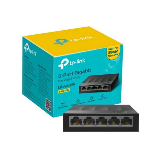 Switch TP-LINK LS1005G | 5 Puertos Gigabit