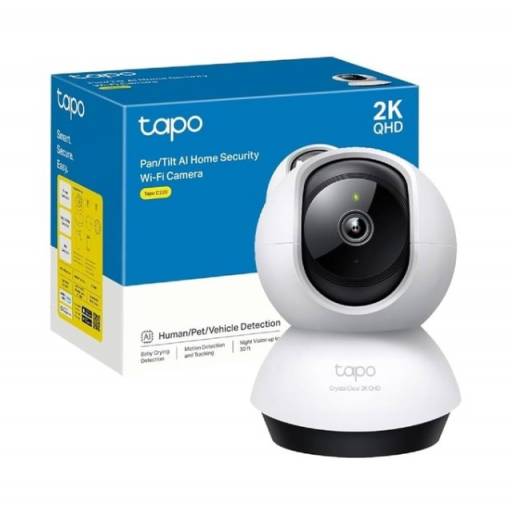 Cmara Domo IP TP-LINK Tapo C220 | Wi-Fi, 360 2K 4MP