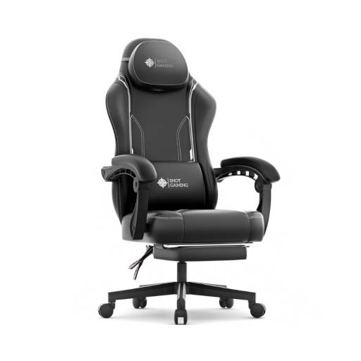 Silla Gamer Shot Gaming SHOT-LS6650-1-B | Soporte ergonmico