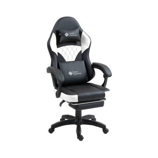Silla Gamer Shot Gaming SHOT-D1145-WB | Soporte ergonmico