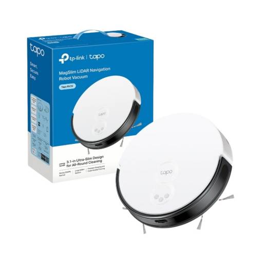 Aspiradora Inteligente Robot TP-LINK Tapo RV20 | Con navegacin LiDAR MagSlim - Open Box