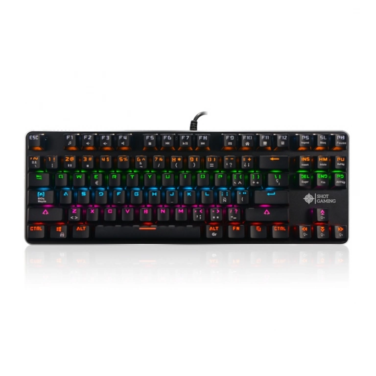 Teclado Mec�nico USB Shot Gaming Pro Series SHOT-919 | Reducido, RGB