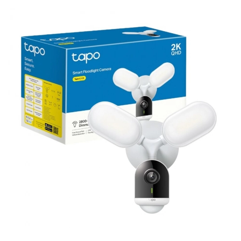 C�mara con reflector inteligente TP-LINK Tapo C720 | 2K QHD, Visi�n Nocturna