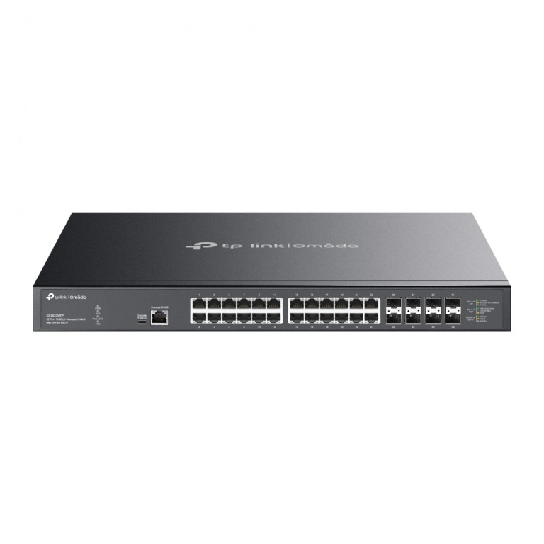 Switch TP-LINK SX3832MPP | 32puertos 10GE L2+ 24 puertos PoE++