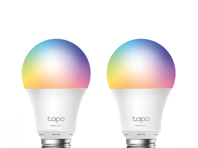L�mpara LED Smart Wi-Fi TP-LINK Tapo L530E Con Cambios de Color Pack 2 unidades