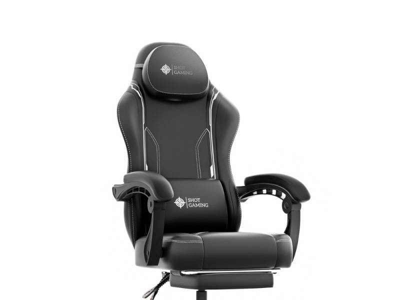 Silla Gamer Shot Gaming SHOT-LS6650-1-B | Soporte ergonmico