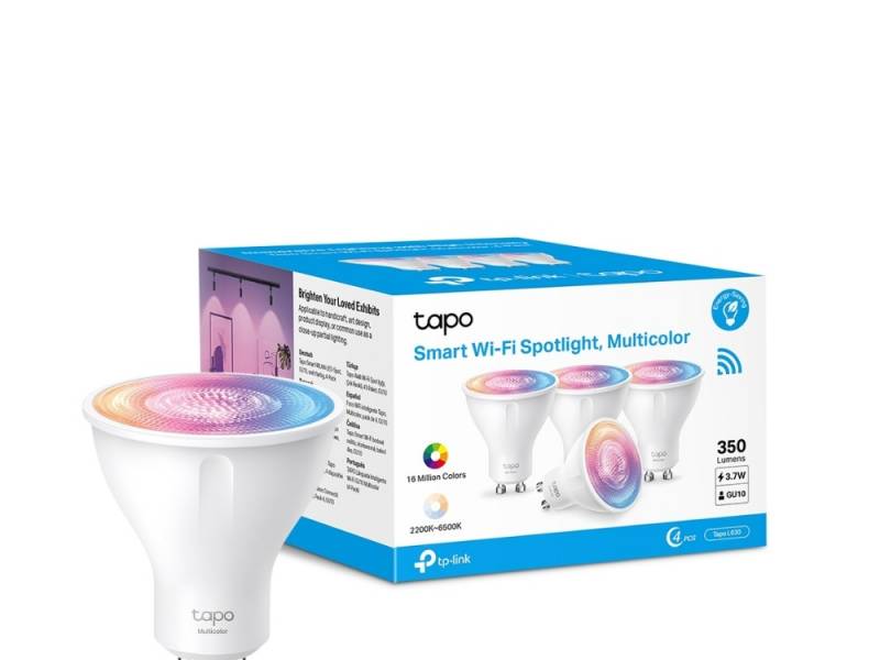 Dicroica LED Inteligente TP-LINK Tapo L630 | GU1 Multicolor Wi-Fi (4-pack)